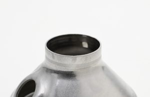 排気管　キャップ用コーン（深絞り加工）｜板巻き金属パイプ製造.com